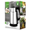 Kiwi Kk-3334 ( Çelik & Sürahi Model ) Kettle Elektrikli Su Isıtıcısı ( Paslanmaz Çelik Gizli Rezistans ) ( 360° ) ( 2.2lt ) ( 1500w )