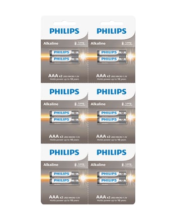 Philips Alkalin Aaa İnce Kalem Pil Lr03a12s/10