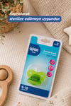 Wee Baby Akide Damaklı Silikon Emzik 6-18 Ay Yeşil