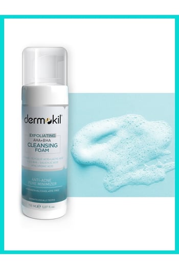 Dermokil Exfoliating Aha+bha Niacinamide Yüz Temizleme Köpüğü 150 Ml