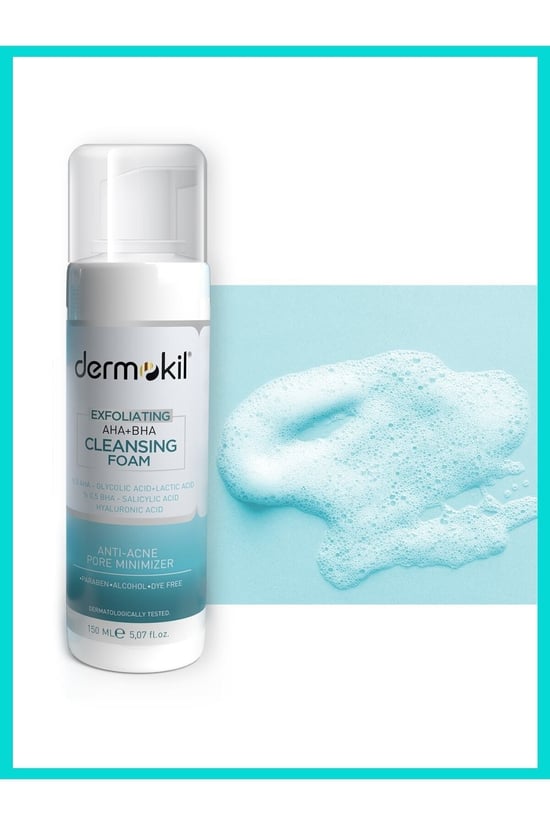 Dermokil Exfoliating Aha+bha Niacinamide Yüz Temizleme Köpüğü 150 Ml