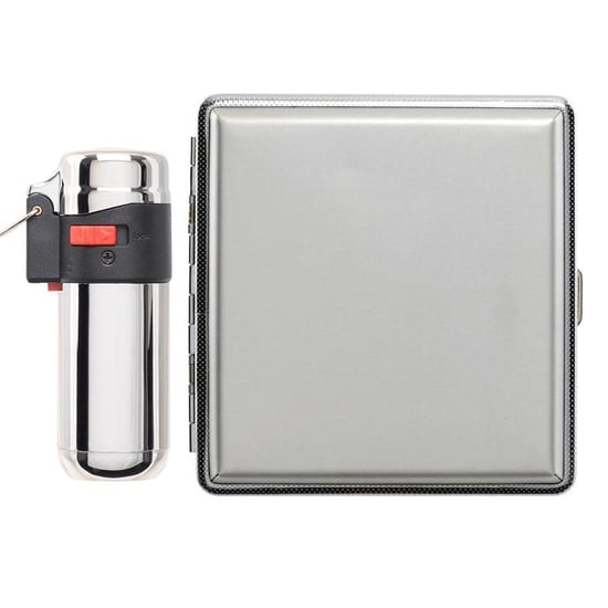 Atomic German Çakmak Tabaka Hediye Seti Krom Krom