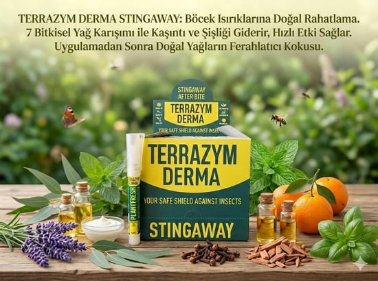 Terrazym Derma After Bite Vücut Spreyi 8ml.
