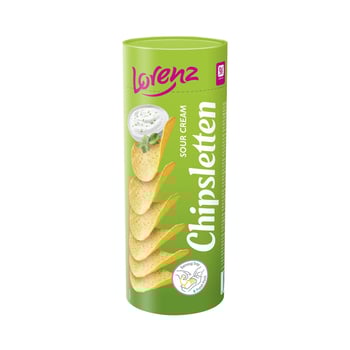 Lorenz Sour Cream Flavour Chipsletten 100 Gr