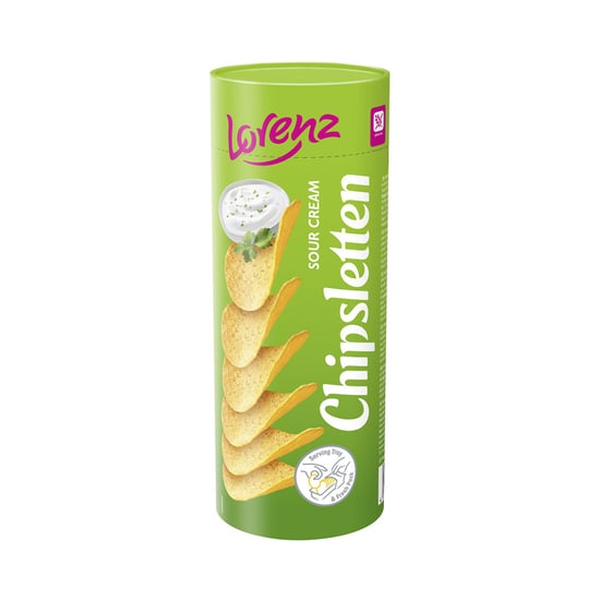 Lorenz Sour Cream Flavour Chipsletten 100 Gr