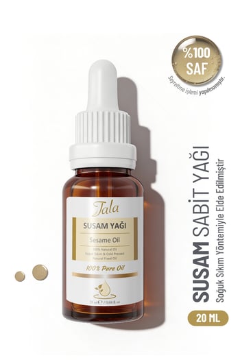 Tala Susam Yağı Soğuk Sıkım 20 Ml