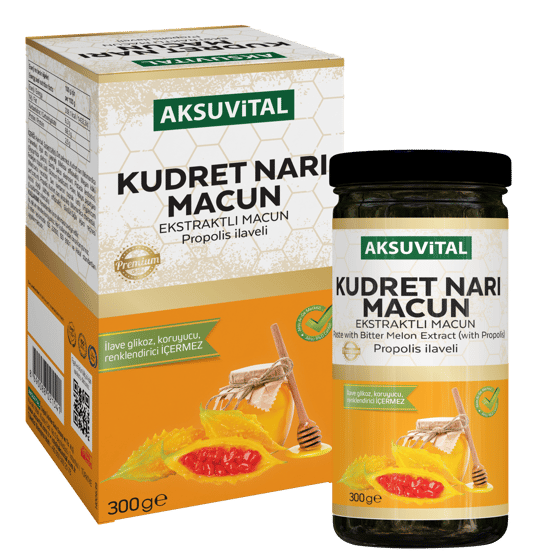 Aksuvital Kudret Narı Ekstraktlı Macun 300 gr