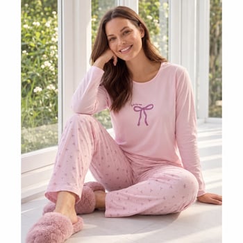 Lana 630-227 Milan Soft Bis.yaka Pijama Takımı
