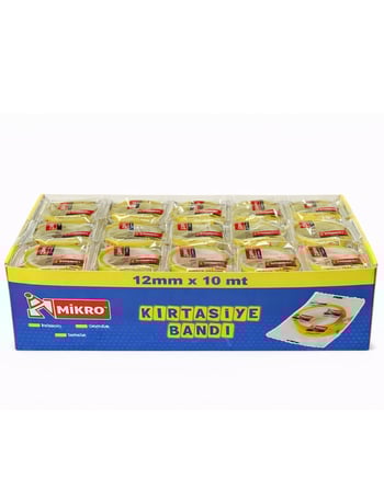 Mikro Para Bandı 12mm X 10mt