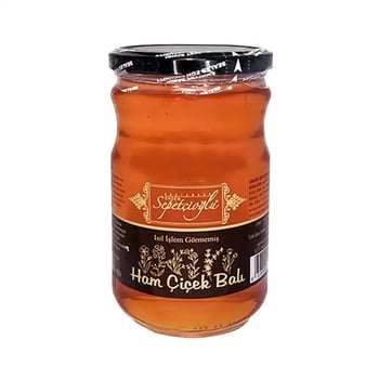 Kastamonu Meşhur Sepetçioğlu Doğal Ham Çiçek Balı 850 G (ısıl İşlem Görmemiş)