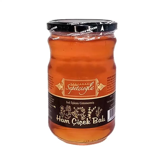 Kastamonu Meşhur Sepetçioğlu Doğal Ham Çiçek Balı 850 G (ısıl İşlem Görmemiş)