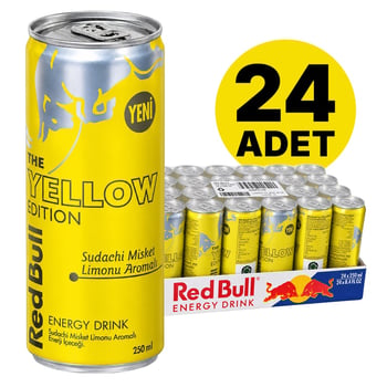 Red Bull yellow Edition 26 Tr Alu Can 24x250ml
