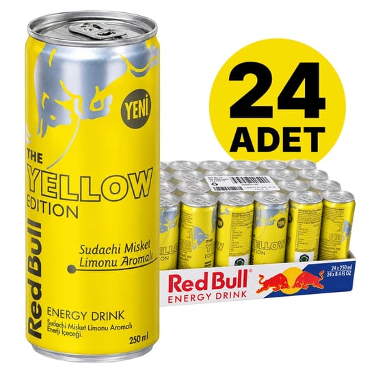 Red Bull yellow Edition 26 Tr Alu Can 24x250ml