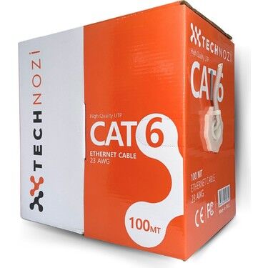 Technozi Cat 6 23 Awg Ethernet Cable 100 Metre