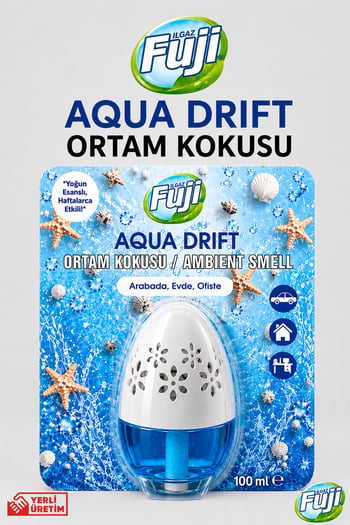 Ilgaz Fuji Okyanus Esintili Dekoratif Ortam Kokusu 100 Ml | Aqua Drift Kalıcı Kavanoz Koku
