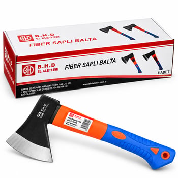 Bhd-00341 ( 600gr ) ( Fiber Saplı = 31cm ) Balta ( Brkt-000018 )