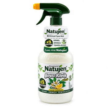 Sgs Natujen N-101 ( Limon Ferahlığı & X9 Factor ) Bitkisel İçerikli Genel Amaçlı Temizleyici ( Beyaz Köpük Gücü & 1000ml )