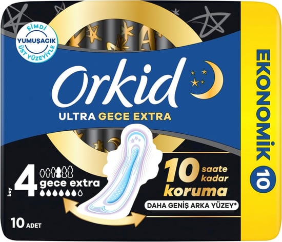 Orkid Ultra Gece Extra 10'lu Boy 4