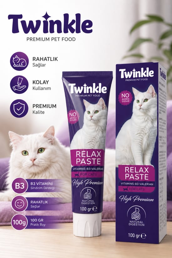 Relax Paste Kedi Malt Macunu 100 Gr
