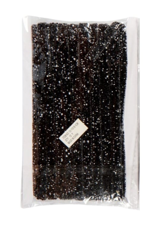 Silikon Yapışkanlı Taş Siyah 1 Metre 1 Cm 1 Metre