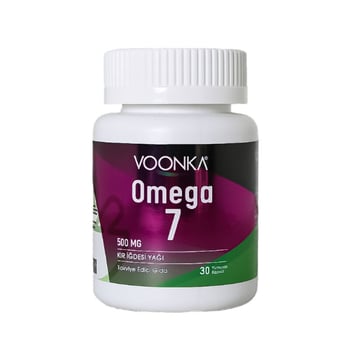 Voonka Omega 7 500 Mg Kir İğdesi Yağı 30 Kapsül