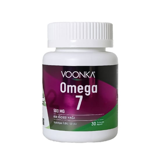 Voonka Omega 7 500 Mg Kir İğdesi Yağı 30 Kapsül