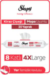 Sleepy Easy Clean Kiraz Çiçeği Mopa Uyumlu Yer Temizlik Havlusu&mendili 20 Yaprak