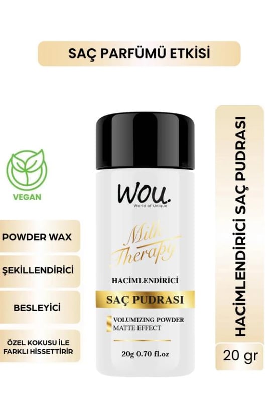 Wou Milk Therapy Saç Pudrası 20 g