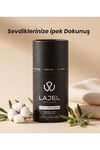 Lajel Premium Siyah 3'lü Kese Seti, Peeling Eldiveni, Yüz Kesesi Floş Ipek Normal,orta,hassas Ciltle