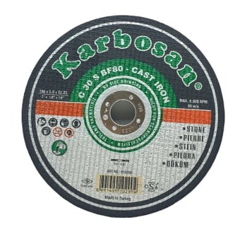 Karbosan 910290 Sc Mermer Kesci Disk 180mmx3.0x22