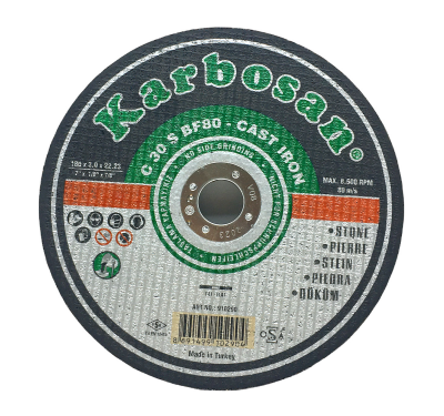 Karbosan 910290 Sc Mermer Kesci Disk 180mmx3.0x22