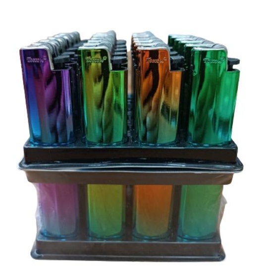 Toscow Metal Taşlı Çakmak Dolumlu (model 1)