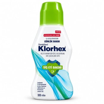 Dentasave Klorhex Günlük Bakım Ağız Çalkalama Suyu 300 Ml