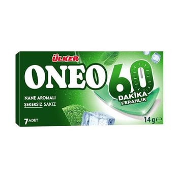 Oneo Slıms 60 Dk Yeş Nane Ar Sak 14gr*27*6