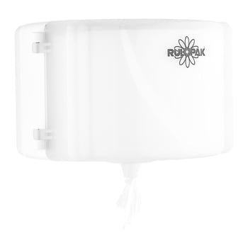 Rulopak İkiz Mini Cimri İçten Çekmeli Tuvalet Kağıdı Dispenseri - Siyah