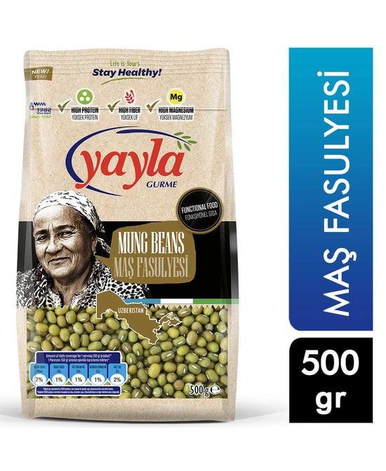 Yayla Gurme Maş Fasulyesi 500 G
