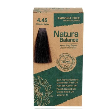 NATURA BALANCE SAÇ BOYASI 4.45 ETKİLEYİCİ KAHVE