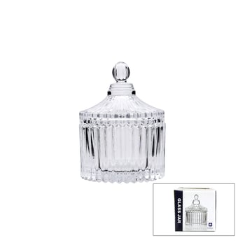 Glass Jar Tg-025-1 Cam Lokumluk & Şekerlik