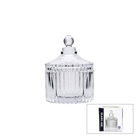 Glass Jar Tg-025-1 Cam Lokumluk & Şekerlik