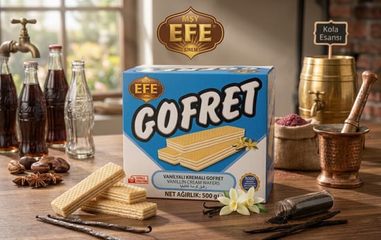 Efe Gofret Vanilya Aromalı Aile Boyu 450 Gr