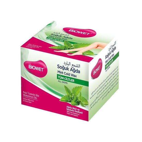 Biowet Soğuk Ağda Nane Kokulu Tüm Ciltler İçin 350 G