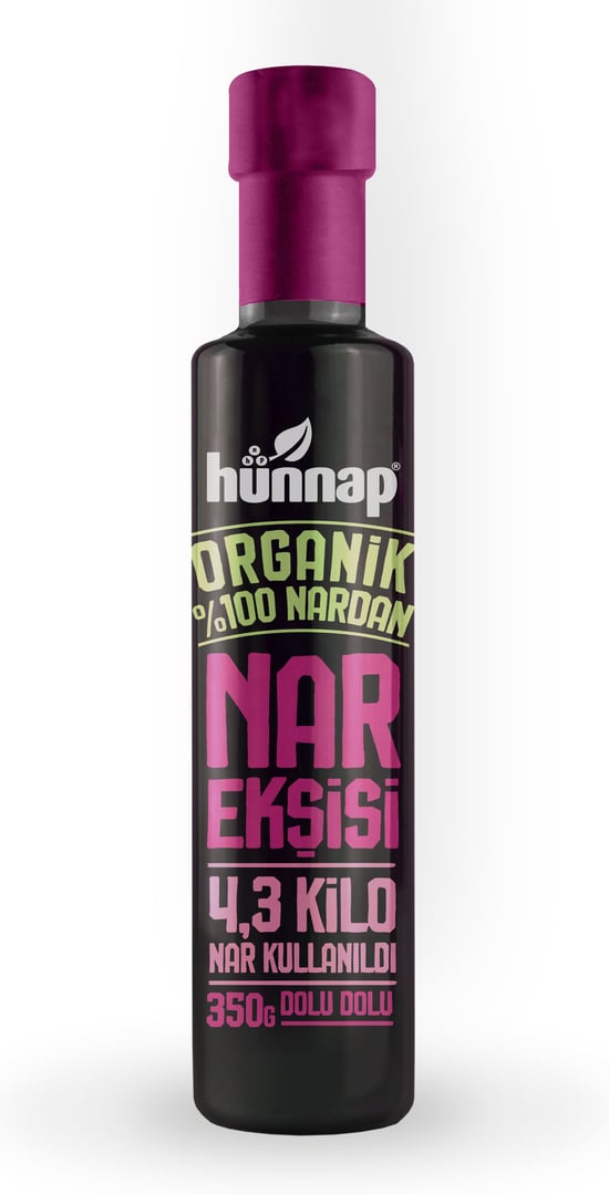 Hünnap Organİk %100 Nardan Nar Ekşİsİ 350g