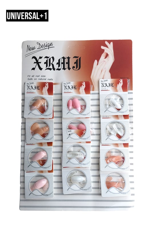 AYD Aksesuar Takma Tırnak Kartela universal+1