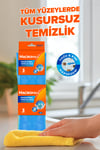 Macromax Mikrofiber Temizlik Bezi 3'lü Paket Ultra Emici Toz Alıcı Çok Amaçlı Yüzey Bezi