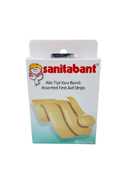 Sanitabant 640 Aile Tipi Yarabandı 20 Adet