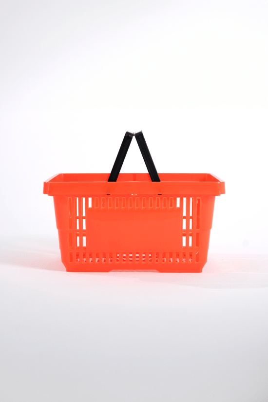 Plastik Market El Sepeti 22 L Turuncu