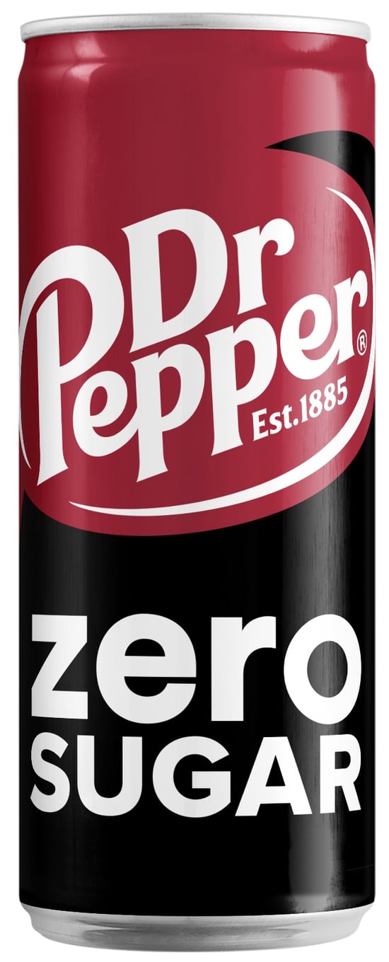 Dr Pepper Zero Sugar 330ml Karışık Aromalı Şekersiz Gazlı İçecek