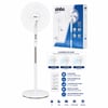 Sinbo Sf-6789 ( Beyaz ) ( 5 Pervane & 16'' ) ( Ev & Ofis ) ( Kompakt & Sessiz & Üç Kademe) ( 140cm Yükseklik ) Ayaklı Vantilatör