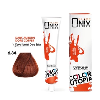 Morfose Onix Saç Boyası 6.34 Koyu Kumral Dore Bakır 60 Ml