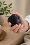 Çevirmeli Stres Topu / Stres Oyuncağı / Spinner Ball Siyah
